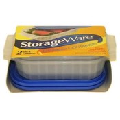 2 Pack - 24 Ounce Rectangle Container