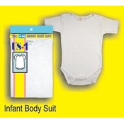 Infant Body Suit White Only
