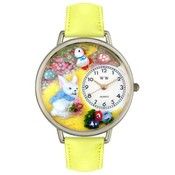 Easter Bunny Watch in Silver