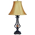 28" Classic Table Lamp with Marble