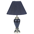27" Ceramic Table Lamp - Black