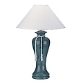Ceramic Table Lamp - Green