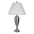 Metal Table Lamp - Satin Nickel