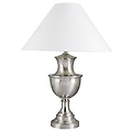 Metal Table Lamp - Satin Nickel
