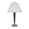Table Lamp - Walnut/ Silver