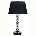 30" Metal Table Lamp - Black