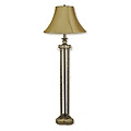 3-Pillar Floor Lamp - Antique Gold