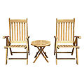 43" Adjustable Arm Chair &amp; Table Set