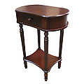 Wide Side Table - Cherry (29")