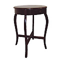 Round Cherry End Table