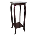 Cherry Phone Table with Marble Top