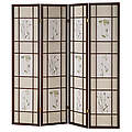4 Panel Shoji Screen - Cherry