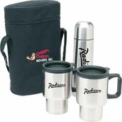Worthy 4 Piece Stainless Steel Coffee Set