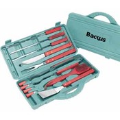 KitchenWorthy 12 Piece BBQ Tool Kit