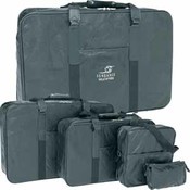 Roberto Amee 4 Piece Leather Travel Set