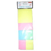 6 Pack Post-It Style Sticky Notes Assorted Sizes