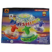 Light Up Spinning Top In Display