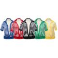 Junior Plus Stripe Deep V Hoodie