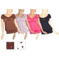 Junior Cotton Modal Smocked Band Tee