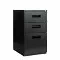 Three-Drawer Fixed Pedestal File