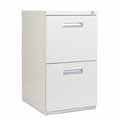 Two-Drawer Fixed Pedestal File