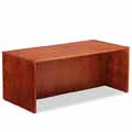 Verona Veneer Series Straight Front Desk Shell