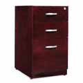 Verona Veneer Series Three-Drawer Pedestal File