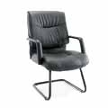 Stratus Series Leather Guest Chair