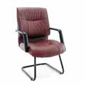 Stratus Series Leather Guest Chair
