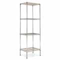 Narrow Profile Wire Shelving Kit