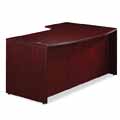 Valencia Series Left-hand Porkchop Desk Shell