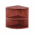 Valencia Series Lower End Cap Bookcase