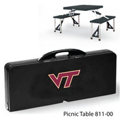 Virginia Tech Picnic Table