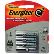 E2 Titanium "AAA" 4 Pack  Battery