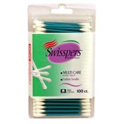 Swisspers Multi Care 100 Count Cotton Swabs