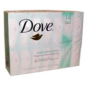 Dove 14 Pack Sensitive Skin Beauty Bath Bar Soap