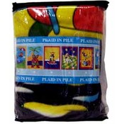 Assorted Twin Size Kids Blankets