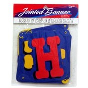 Paper Art Assorted Jointed Birthday Banners