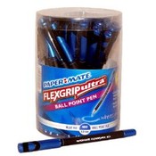 Paper Mate FlexGrip Ultra Blue Ink Ball Point Pens