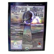 NFL Super Bowl XLIII Holographic Cover Game Progra