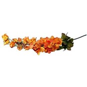 Artificial Orange Yellow Silk Flower Decoration