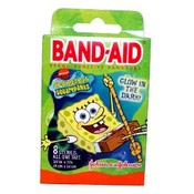 SpongeBob Glow In The Dark! Band-Aid Bandages