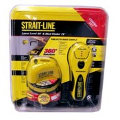 Strait-Line Laser Level 60 &amp; Stud Finder 75 Combo