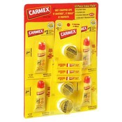Carmex 10 Pack Assorted Lip Balm Variety Pack(Case of 3)