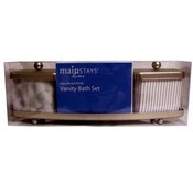 Mainstays Home 2 Piece Vanity Bath Set