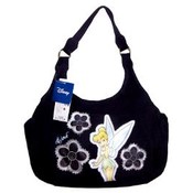 Disney Tinkerbell Denim Shoulder Tote Bag