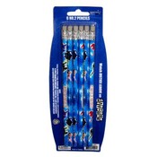 Justice League 6 Count Number 2 Pencils
