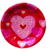 Hallmark Party Express Valentine's Day Plates