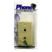 Recoton Dual Outlet Modular Wall Plate