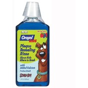 Orajel Kids Berry Flavor Plaque Revealing Rinse
